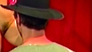 Retro Fuck on Stage with Full Squirt