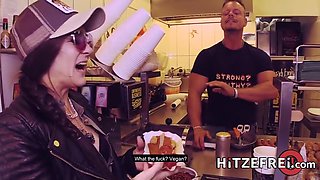 Lullu Gun Moans As Huge Dick Penetrates Her Booty