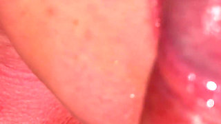 Asmr Blowjob Close up - Secretary Boss Love Pulsating Cum Mouth