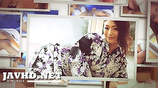 Yukari Emoto Magnifies Passion with Japanese Blowjobs in Threesome