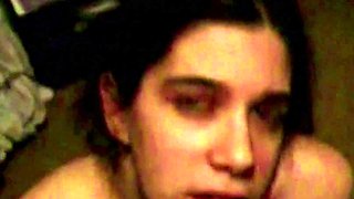 Grubby White Breezy Does Anything to Satiate Her Huge Black Father BIG BLACK COCK