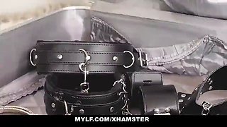 Mylf - hot booty cougar in fishnets gets fucked hard and aggressive