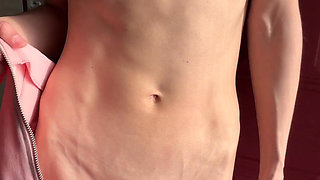 This or That: 2 Pink Denim Mini Skirts