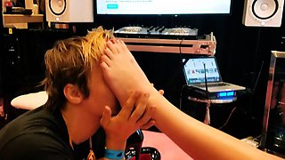 Public Foot Worship AVN