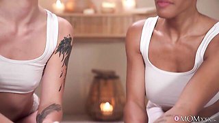 Watch impressive Olivia Sparkle and Diana Lawrence's video