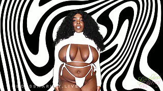 Big Breasted Ebony AI - Tit Worship, Gooning