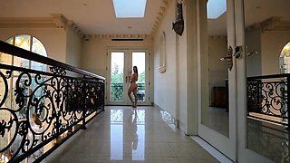 Blonde teen Sierras first erotic masturbation video