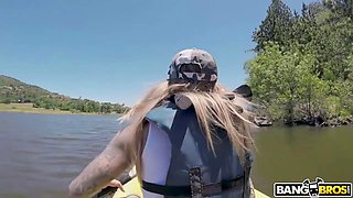 Karma Rxs Big Tits Strapon Pounding on Camping Trip Day 2