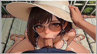 Hentai 3d Brunette Schoolgirl +18 Blowjob With Cute Horny Students Sucking Cock After Class Oral Sex Teen Uniform Deep Throat Cum Swallowing Anime