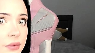 Close up teen masturbation