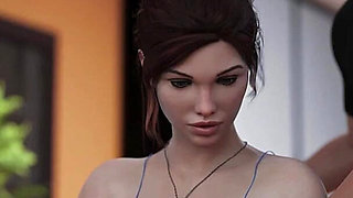 Lust Academy 71: Samantha Online Class Boobs Press Suck Blowjob Deep Throat & Vibe Pussy