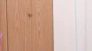 Red head skinny teen fucked by step brother in hotel room