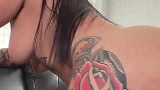 Roxanne Roselle Takes on Jmac's Thick Cock