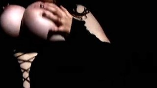 Chubby Brunette Big Boobs Dildo Masturbation