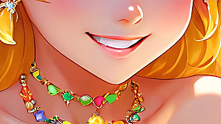 Cartoon Nude Adult Woman Eating Tangelo (part 2) - Ai Slideshow