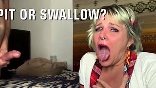 Student Gets Nasty Cum in Mouth From Professor