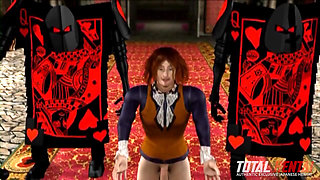 Alice in Wonderland - a XXX Parody - Scene 4 - Riding the Red Queen