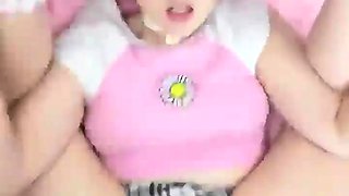 Amateur teen girlfriend hardcore threesome with facial