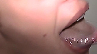 Louisa Washing Her Teeth with Cum and Piss