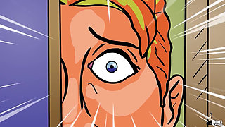 Curvy Wife Cheats on Her Husband While on Vacation