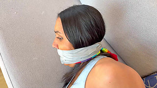 Courtney in: Tied up Nanny Left Struggling, Playtime Punishment (hd + Bts)