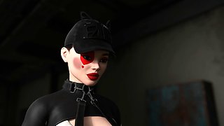 Futanari Mistress Taryn Rough Fucks sexy girl