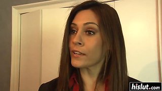 Busty Realtor Melody Jordans Lesbian Seduction