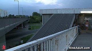 European Outdoor Gangbang Fever