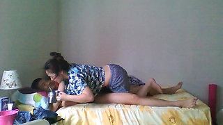 Submissive Teen Chinese Slut Sucks My Dick and Swallows My Cum