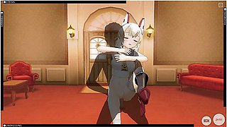 3d Hentai Ayanami From Azur Lane Fucks With You