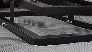 A Mature MILF Masturbates with a Sex Machine