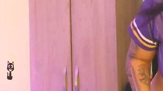 Girl with Big Ass and Perfect Tits Is Controlled by a Fans