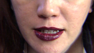 Evangelines Is a Lipstick Nurse (mouth Fetish)