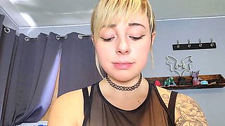 First time anal amateur blondes ass lubed and fingered