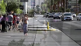 Amateur girls voyeur penetrating in public place