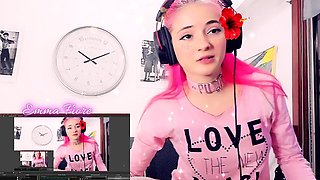 Teen Reacting to the best latino porn (MyBadReputation) -