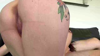 Young French Amateur Khaly Nice Switches to Thicker Cock