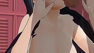 Student in Tracksuit Sucks Cock in Locker Room