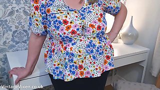 PRETTY BRA FOR AUNT JANES BIG BOOBS