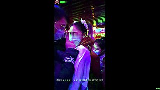 Amateur chicks voyeur fucking in public place