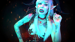 Hell's Toilet Training with Demoness Baal - Chastity, Pee, Caviar, Original Edition