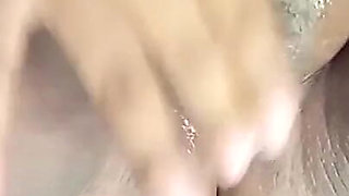 Showing My Freshly Shaved Pussy