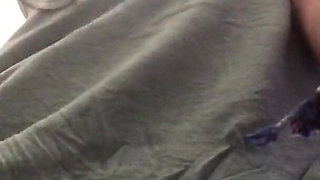 Huge Piss on Plane After Holding It for Four Hours!