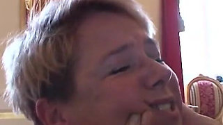 BDSM German milf - Slap hard