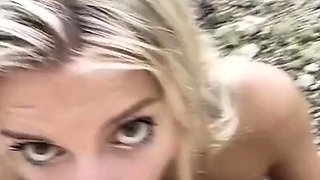 Trippie Bri Blowjob At Beach