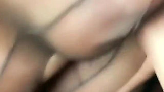 Seamed Stockings Nylon Footjob - Cum in My Heels