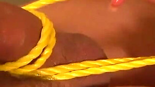 Amber Rayne Binds & Edges Cock