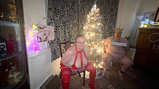 Mrs Kinkmas Christmas Story with Satana's Piggy.