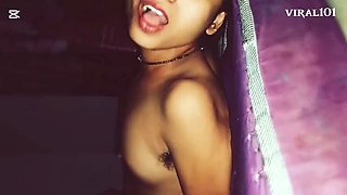 Desi Stepmom Fucked Hard by Step Son in Missionary While Husband is Away - Viral HD Cheating Sex