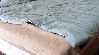 Stepson Shares Bed with Stepmom and Surprise Fucks Her in the Ass